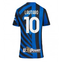 Billiga Inter Milan Lautaro Martinez #10 Hemma fotbollskläder Dam 2024-25 Kortärmad